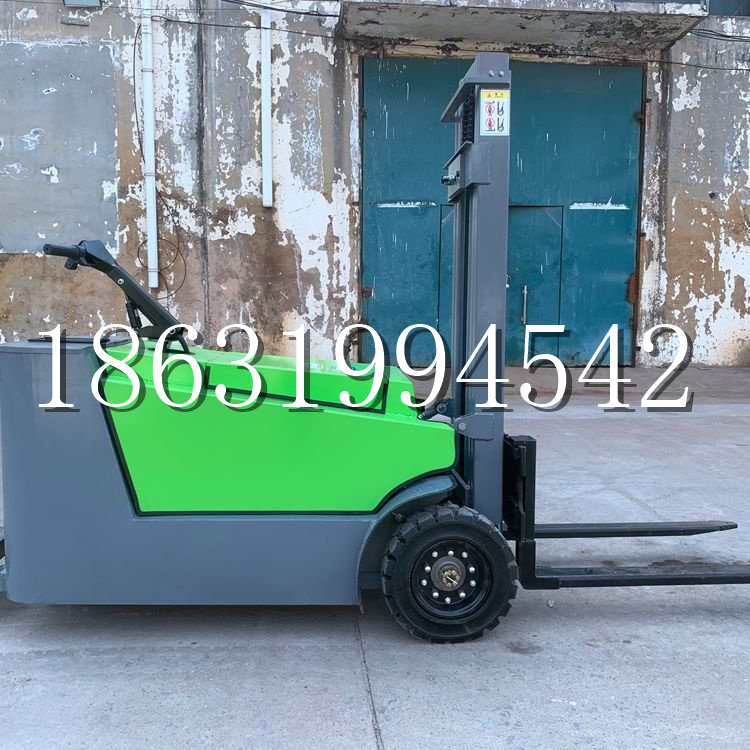 牟定县小型电动叉车1吨2吨步行站驾式电瓶堆高充电装卸车液压升降车铲车