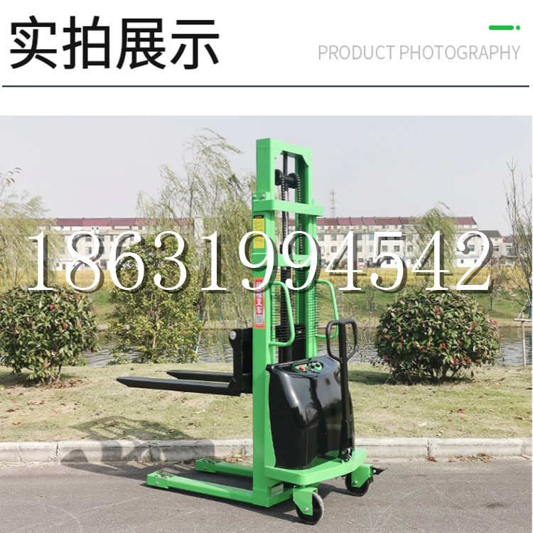 牟定县电动叉车堆高车液压铲车电瓶1吨2吨站驾步行式小型全自动叉车